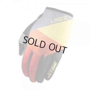 画像1: 20％OFF  JITSIE　Gloves　G2　Linez　Grey/Fluo Yellow/Red	