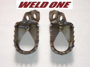 画像2: WELD ONE製 チタンステップ ワイドタイプ