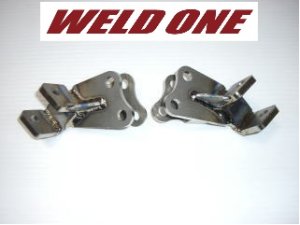 画像1: WELD ONE製　チタンステップブラケット