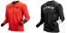 画像1: Jitsie Jersey L3 Solid（ブラック／レッド） (1)