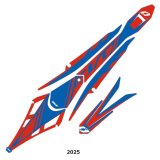 Jitsie Front/Rear Mudguard Sticker Beta Evo Factory