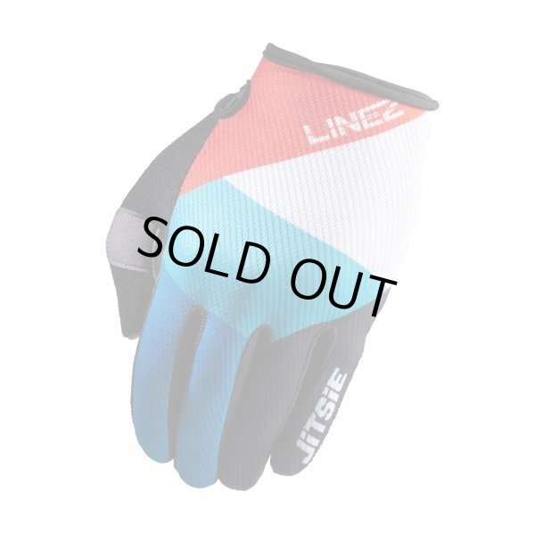 画像1: 20％OFF  JITSIE　Gloves　G2　Linez　Black/Red/Blue (1)