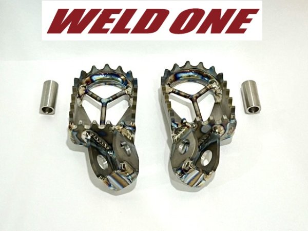 画像1: WELD ONE製 チタンステップ 標準タイプ (1)