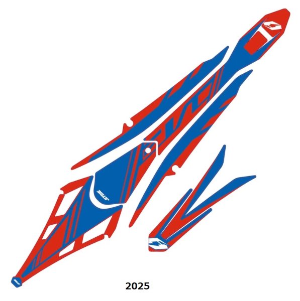 画像1: Jitsie Front/Rear Mudguard Sticker Beta Evo Factory (1)